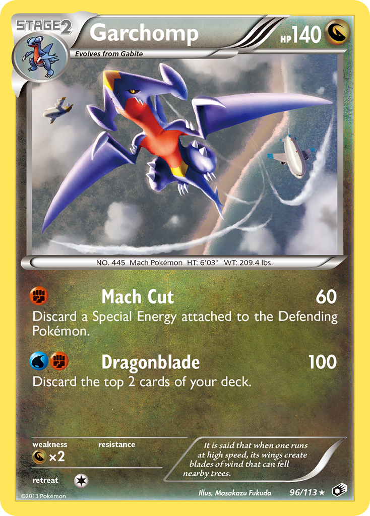 Garchomp (96/113) [Black & White: Legendary Treasures] - Comfy Hobbies