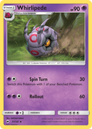 Whirlipede (57/147) [Sun & Moon: Burning Shadows] - Comfy Hobbies