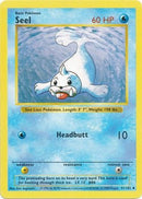 Seel (41/102) [Base Set Shadowless Unlimited] - Comfy Hobbies