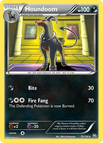 Houndoom (75/124) [Black & White: Dragons Exalted] - Comfy Hobbies