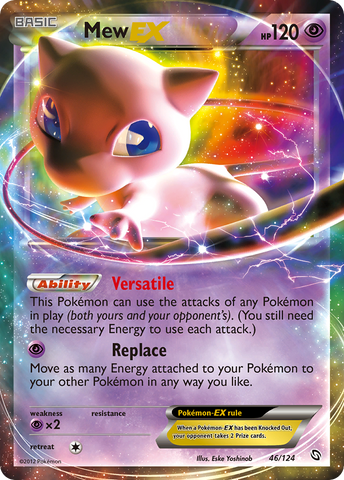 Mew EX (46/124) [Black & White: Dragons Exalted] - Comfy Hobbies
