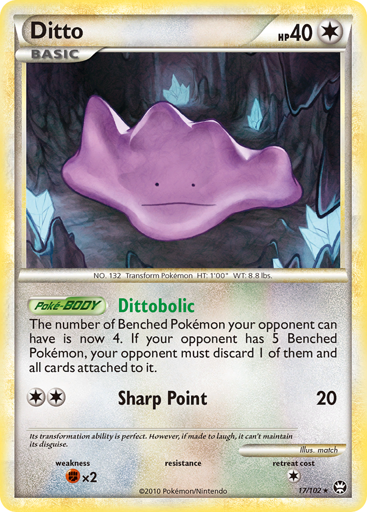 Ditto (17/102) [HeartGold & SoulSilver: Triumphant] - Comfy Hobbies