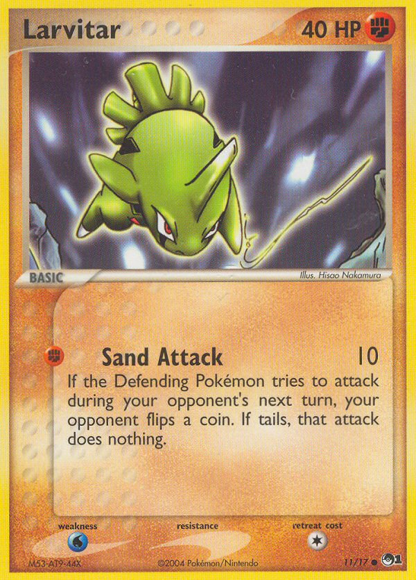Larvitar (11/17) [POP Series 1] - Comfy Hobbies