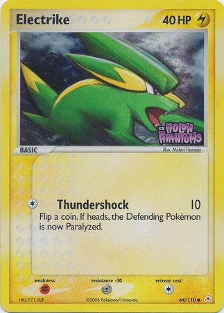 Electrike (64/110) (Stamped) [EX: Holon Phantoms] - Comfy Hobbies