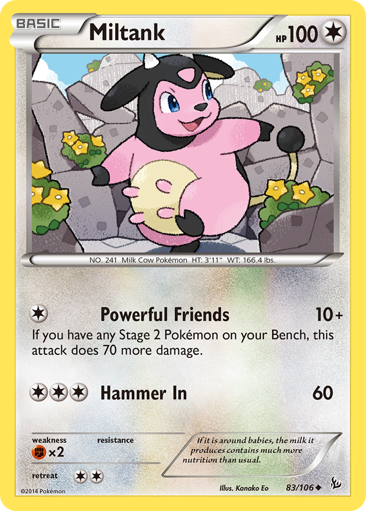 Miltank (83/106) [XY: Flashfire] - Comfy Hobbies
