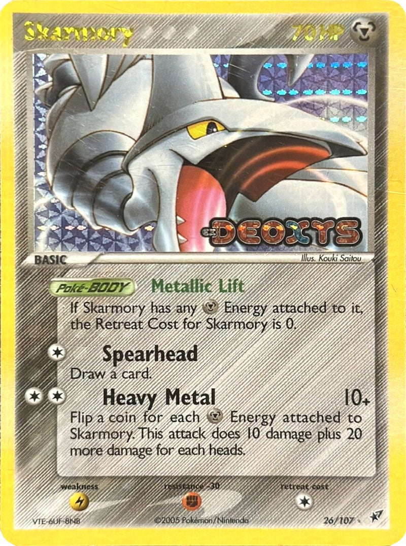 Skarmory (26/107) (Stamped) [EX: Deoxys] - Comfy Hobbies