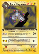 Dark Magneton (28/82) [Team Rocket 1st Edition] - Comfy Hobbies