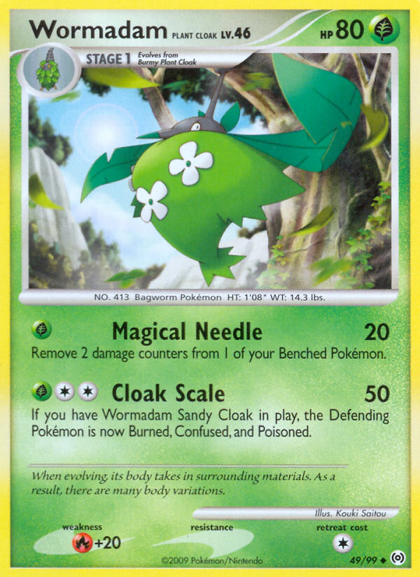 Wormadam Plant Cloak (49/99) [Platinum: Arceus] - Comfy Hobbies