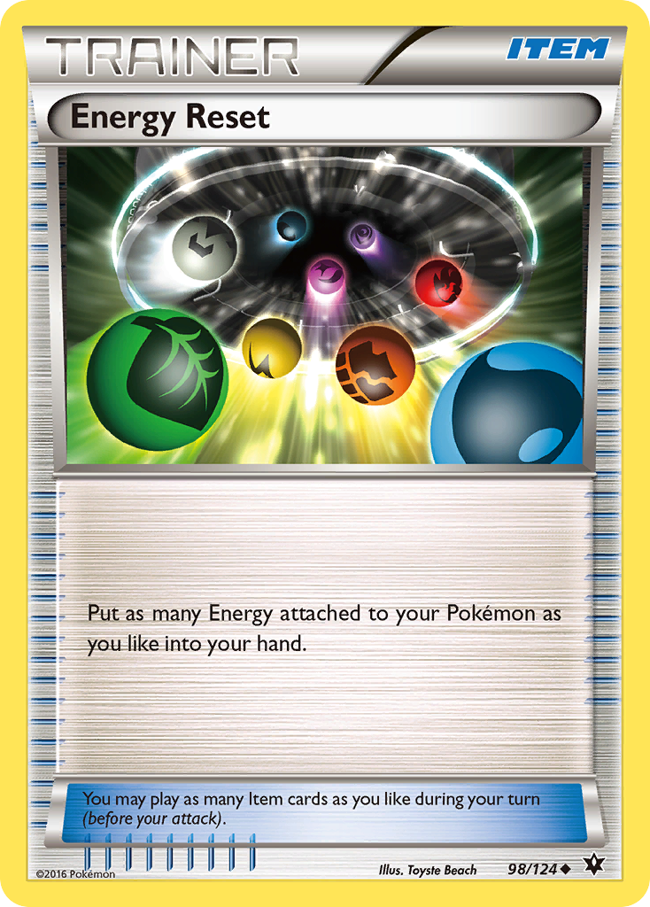 Energy Reset (98/124) [XY: Fates Collide] - Comfy Hobbies