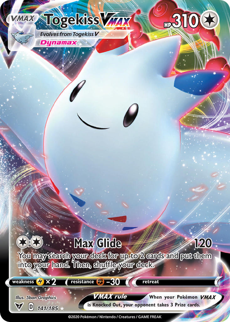 Togekiss VMAX (141/185) [Sword & Shield: Vivid Voltage] - Comfy Hobbies
