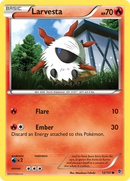 Larvesta (12/101) [Black & White: Plasma Blast] - Comfy Hobbies