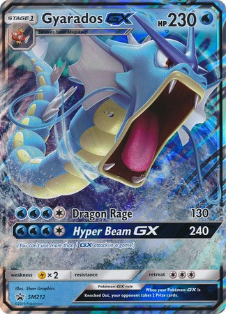 Gyarados GX (SM212) (Jumbo Card) [Sun & Moon: Black Star Promos] - Comfy Hobbies