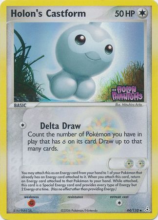 Holon's Castform (44/110) (Stamped) [EX: Holon Phantoms] - Comfy Hobbies