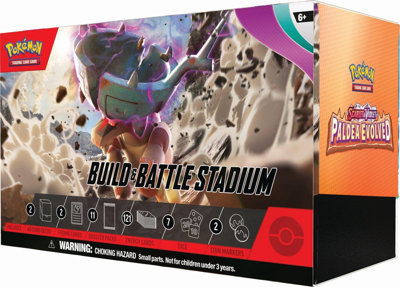 Scarlet & Violet: Paldea Evolved - Build & Battle Stadium - Comfy Hobbies