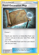 Fossil Excavation Map (107/131) [Sun & Moon: Forbidden Light] - Comfy Hobbies