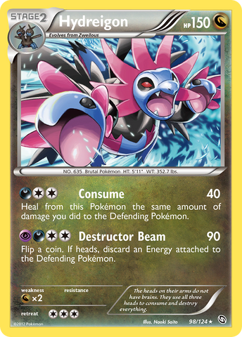 Hydreigon (98/124) [Black & White: Dragons Exalted] - Comfy Hobbies