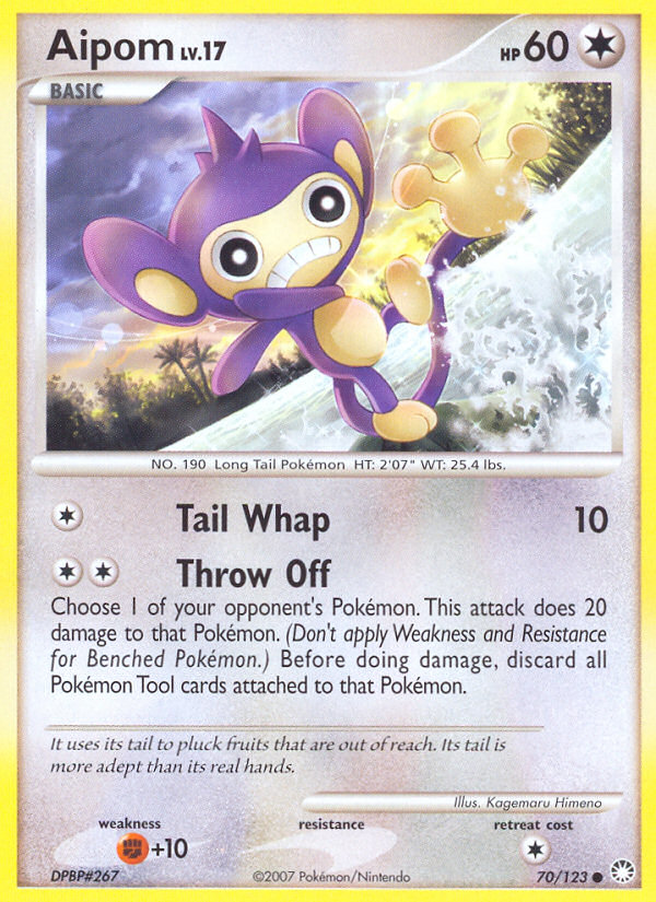 Aipom (70/123) [Diamond & Pearl: Mysterious Treasures] - Comfy Hobbies