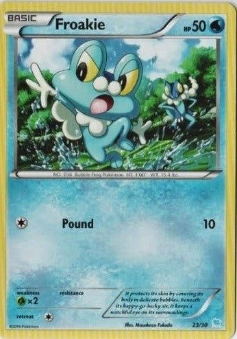 Froakie (23/30) [XY: Trainer Kit 3 - Suicune] - Comfy Hobbies