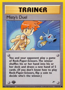 Misty's Duel (123/132) [Gym Heroes 1st Edition] - Comfy Hobbies