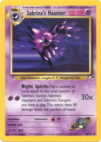Sabrina's Haunter (58/132) [Gym Heroes Unlimited] - Comfy Hobbies