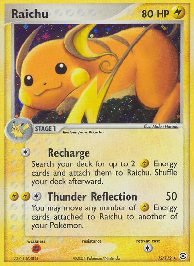 Raichu (12/112) [EX: FireRed & LeafGreen] - Comfy Hobbies