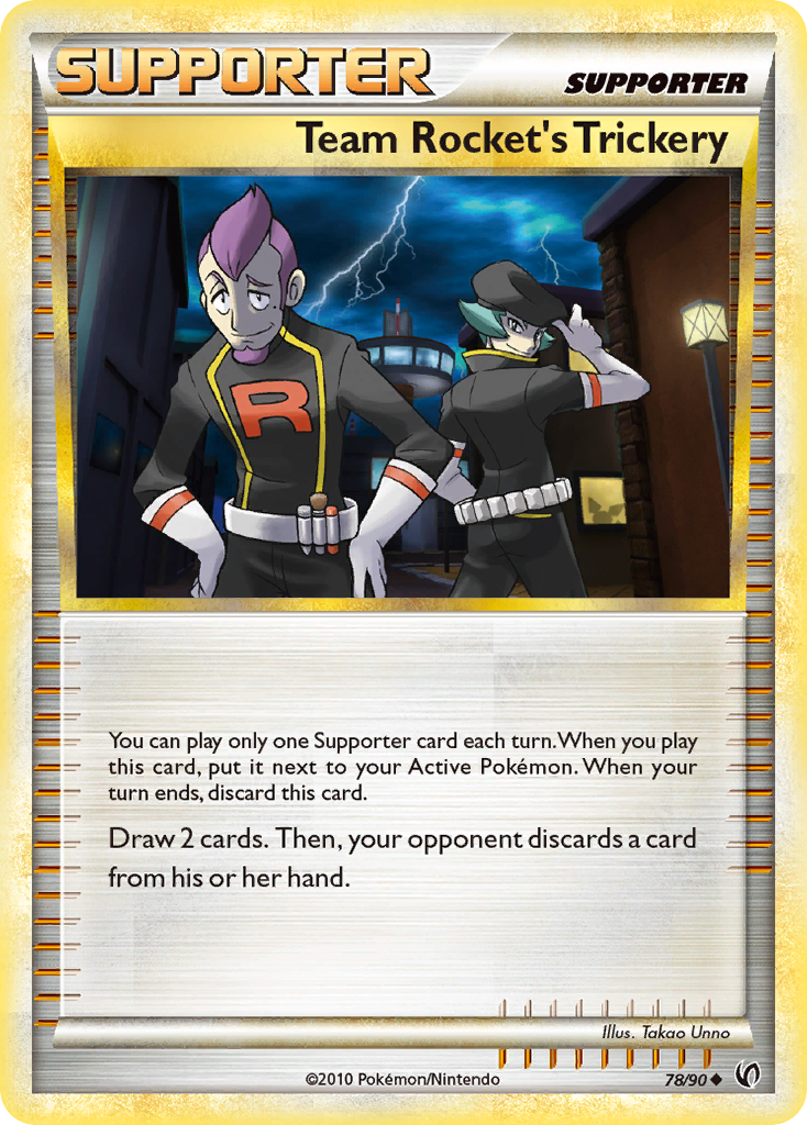 Team Rocket's Trickery (78/90) [HeartGold & SoulSilver: Undaunted] - Comfy Hobbies