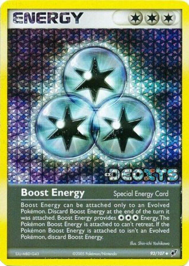 Boost Energy (93/107) (Stamped) [EX: Deoxys] - Comfy Hobbies