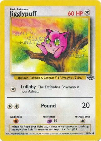 Jigglypuff (54/64) [Jungle Unlimited] - Comfy Hobbies