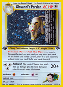 Giovanni's Persian (8/132) [Gym Challenge 1st Edition] - Comfy Hobbies