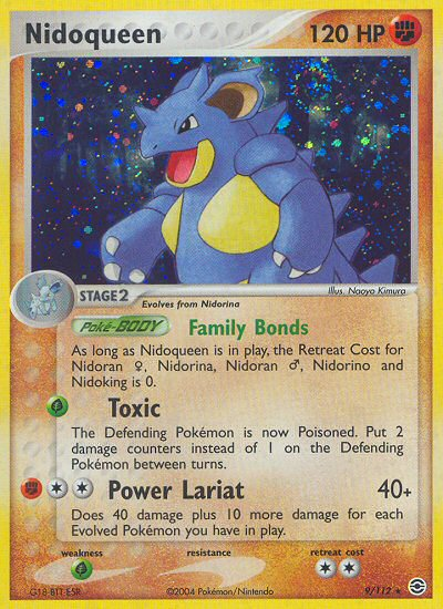 Nidoqueen (9/112) [EX: FireRed & LeafGreen] - Comfy Hobbies