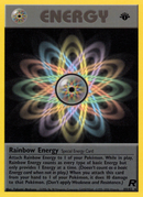 Rainbow Energy (80/82) [Team Rocket 1st Edition] - Comfy Hobbies