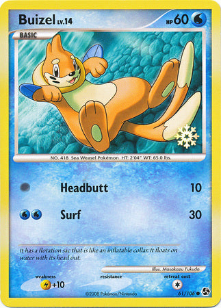 Buizel (61/106) [Countdown Calendar Promos] - Comfy Hobbies