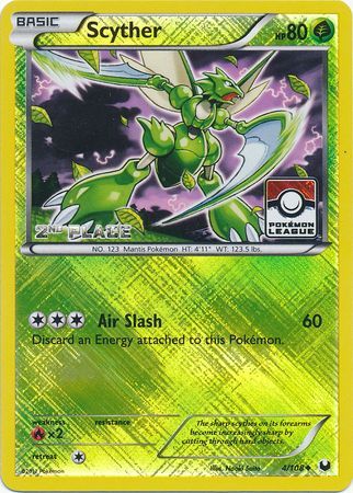 Scyther (4/108) (League Promo 2nd Place) [Black & White: Dark Explorers] - Comfy Hobbies