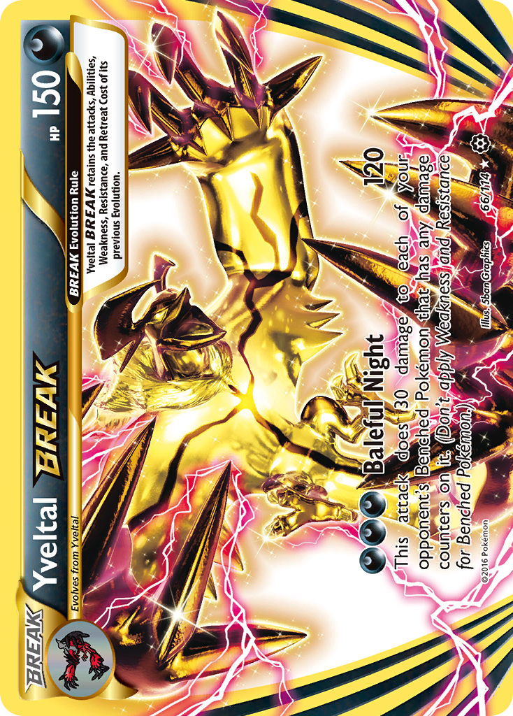 Yveltal BREAK (66/114) [XY: Steam Siege] - Comfy Hobbies