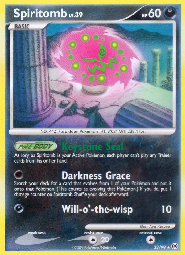 Spiritomb (32/99) [Platinum: Arceus] - Comfy Hobbies