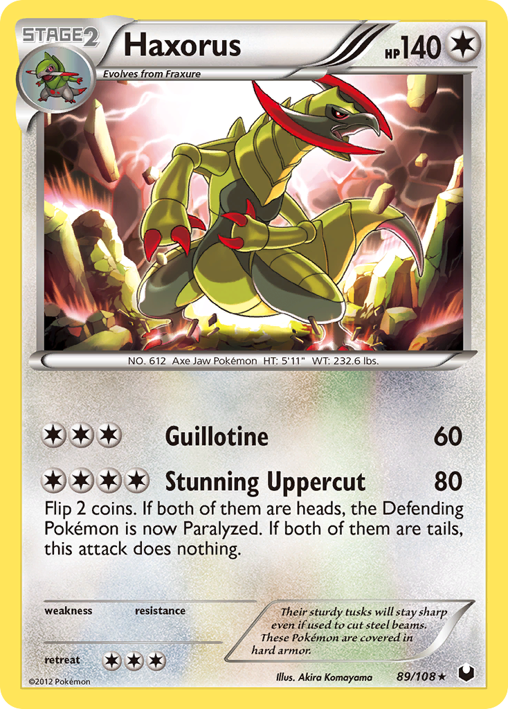 Haxorus (89/108) [Black & White: Dark Explorers] - Comfy Hobbies