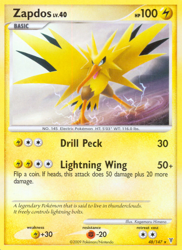 Zapdos (48/147) [Platinum: Supreme Victors] - Comfy Hobbies