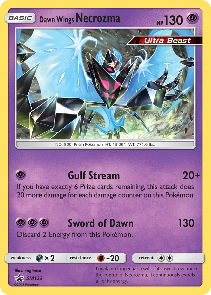 Dawn Wings Necrozma (SM123) [Sun & Moon: Black Star Promos] - Comfy Hobbies