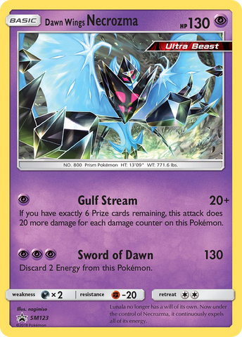 Dawn Wings Necrozma (SM123) [Sun & Moon: Black Star Promos] - Comfy Hobbies