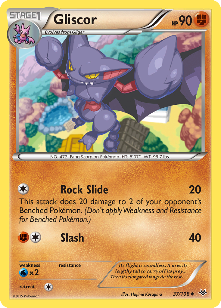 Gliscor (37/108) [XY: Roaring Skies] - Comfy Hobbies