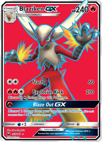 Blaziken GX (153/168) [Sun & Moon: Celestial Storm] - Comfy Hobbies