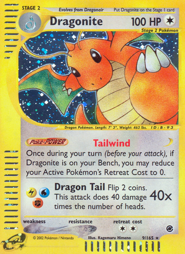 Dragonite (9/165) [Expedition: Base Set] - Comfy Hobbies