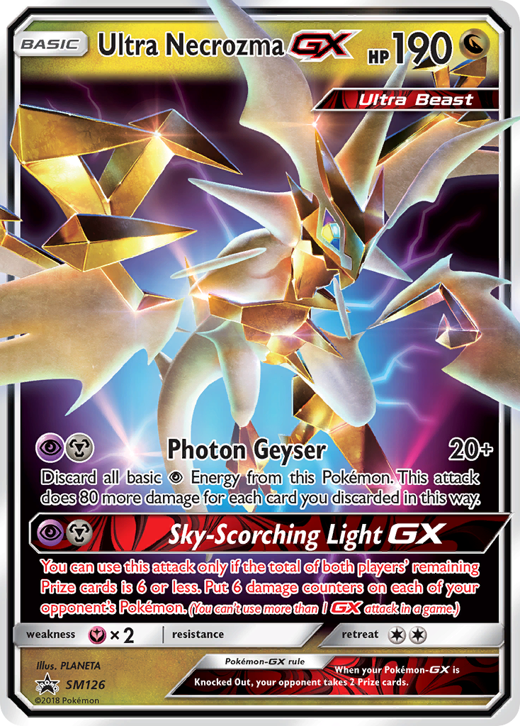 Ultra Necrozma GX (SM126) [Sun & Moon: Black Star Promos] - Comfy Hobbies