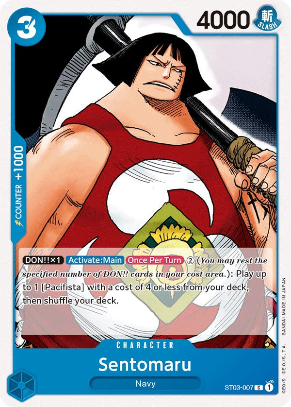 Sentomaru [Starter Deck: The Seven Warlords of The Sea] - Comfy Hobbies