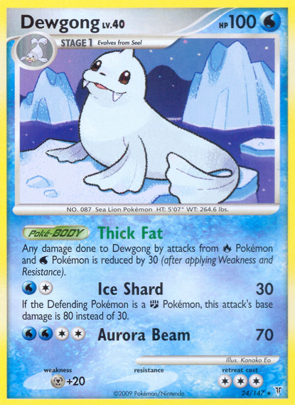 Dewgong (24/147) [Platinum: Supreme Victors] - Comfy Hobbies