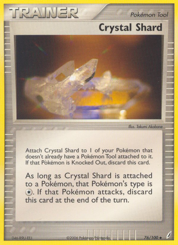 Crystal Shard (76/100) [EX: Crystal Guardians] - Comfy Hobbies