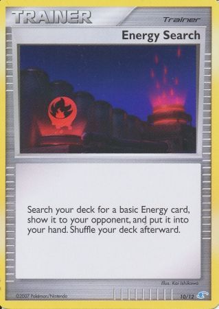 Energy Search (10/12) [Diamond & Pearl: Trainer Kit - Manaphy] - Comfy Hobbies
