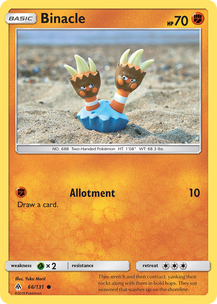 Binacle (66/131) [Sun & Moon: Forbidden Light] - Comfy Hobbies