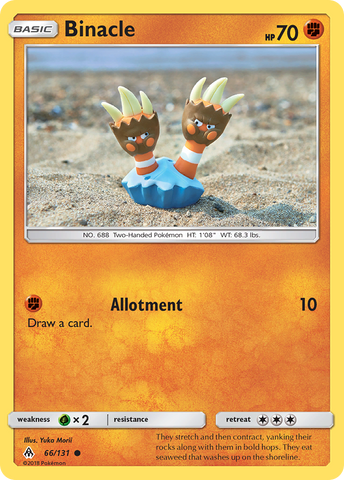 Binacle (66/131) [Sun & Moon: Forbidden Light] - Comfy Hobbies