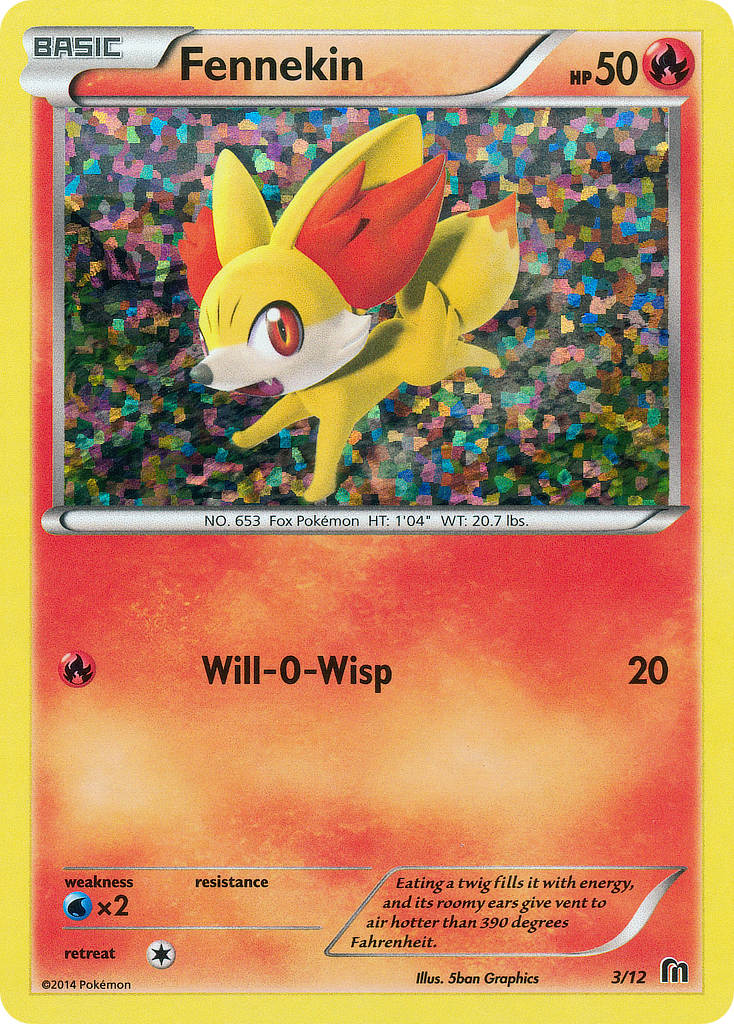 Fennekin (3/12) [McDonald's Promos: 2016 Collection] - Comfy Hobbies